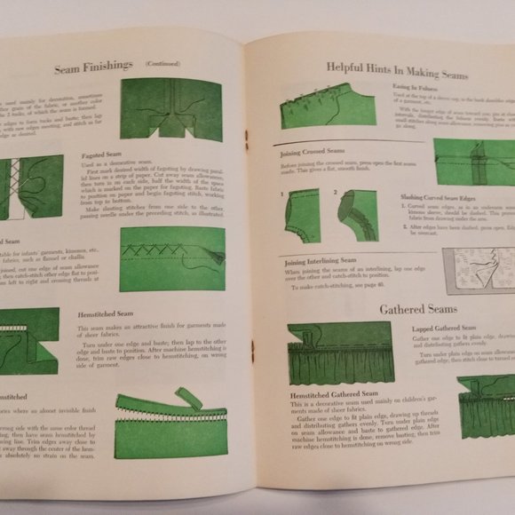 Two vintage sewing instruction booklets - 1950's - Picture 5 of 11